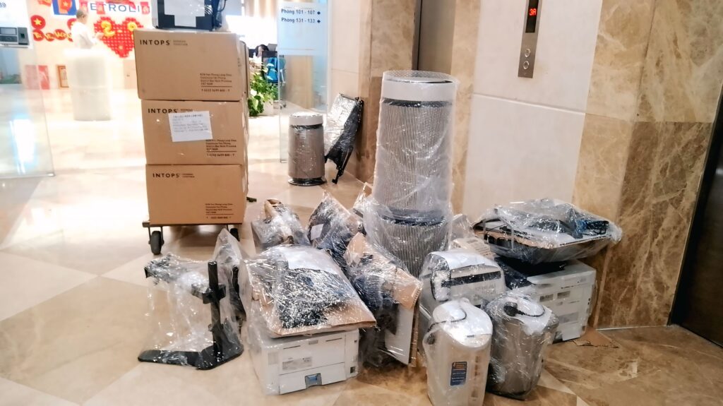 Quy trình đóng gói hàng hóa đạt tiêu chuẩn